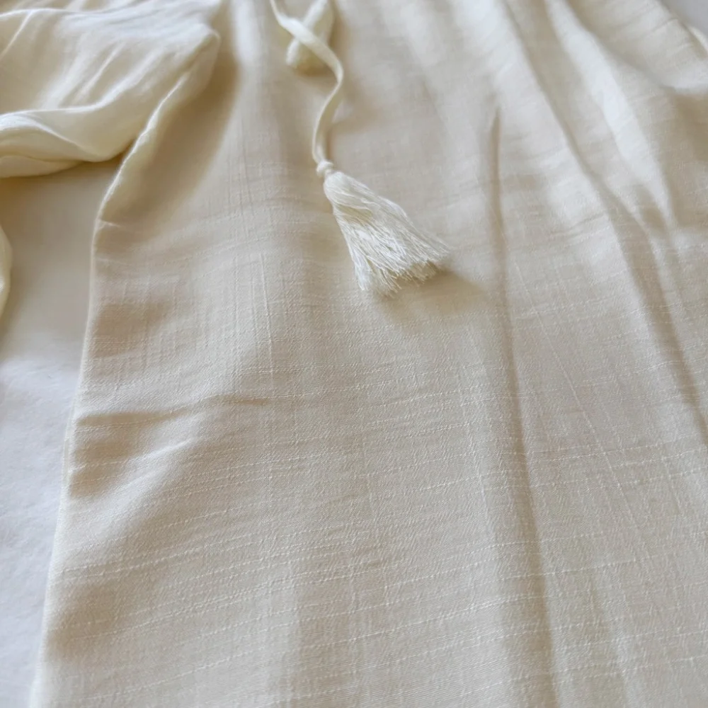 Monday Swimwear Tahiti Pant (Ivory, Petite) - Picture 6 of 7